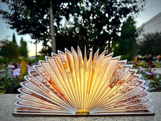 Book of Mormon Story Lantern Table Lamp LED